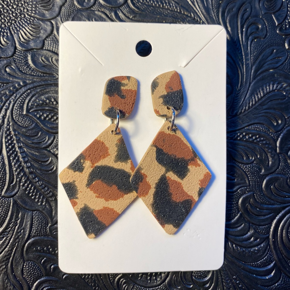 polimery clay earrings